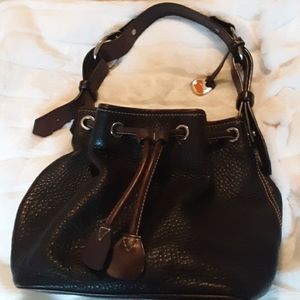 Vintage Dooney & Bourke Drawstring Bucket Bag